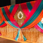 Wedding Multi Color Drapes & Backdrop For Sale