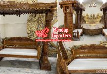 Wooden Carved Swing for Living Room Wooden Carved Swing for Living Room