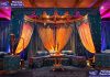 Arabian Turquoise Themed Mehndi Stage Decoration Arabian Turquoise Themed Mehndi Stage Decoration