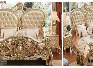Beautiful Queen Size Hand Carved Bed Beautiful Queen Size Hand Carved Bed
