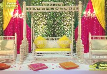 Exclusive Haldi Mehendi Event Sankheda Swing Set Exclusive Haldi Mehendi Event Sankheda Swing Set