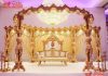 Exclusive Royal Crown Wooden Wedding Mandap Exclusive Royal Crown Wooden Wedding Mandap