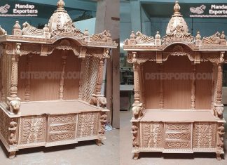 Exclusive Wooden Handcrafted Temples Exclusive Wooden Handcrafted Temples