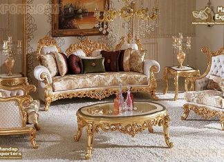 French Rococo Style Living Room Sofa Set French Rococo Style Living Room Sofa Set