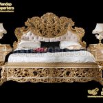 Gorgeous Gold Queen Size Bedroom Set
