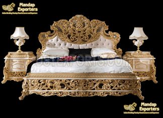 Gorgeous Gold Queen Size Bedroom Set Gorgeous Gold Queen Size Bedroom Set