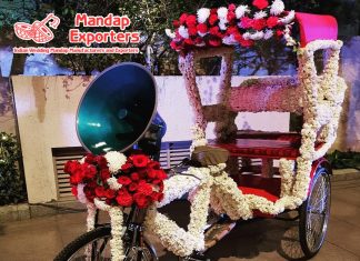 Indian Wedding Decorative Photo Booth Rickshaw Indian Wedding Decorative Photo Booth Rickshaw