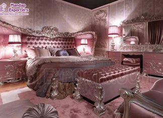 Princess Style Wooden Carved Bedroom Furniture Princess Style Wooden Carved Bedroom Furniture