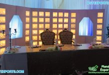 Romantic & Chic Wedding Candle Backdrops