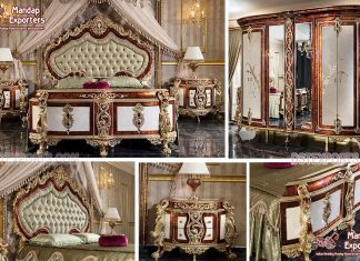 Royal Crown Style European Bedroom Furniture Royal Crown Style European Bedroom Furniture