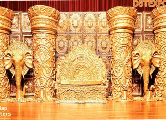 Sri Lanakan Style Wedding Stage Decoration Sri Lanakan Style Wedding Stage Decoration