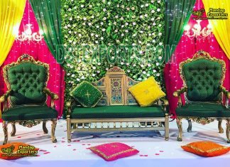 Trending Muslim Wedding Stage Sofa Set Trending Muslim Wedding Stage Sofa Set