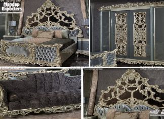 Antique Platinum Wooden Craft Bedroom Furniture Antique Platinum Wooden Craft Bedroom Furniture