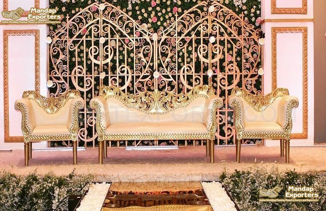Best Jewish Wedding Stage Sofa Set