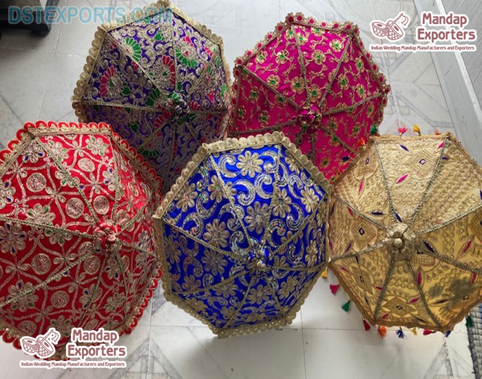 Colorful Wedding Umbrellas For Event Decoration