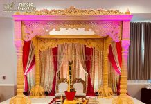 Exclusive Elephant Base Wedding Wooden Mandap Exclusive Elephant Base Wedding Wooden Mandap