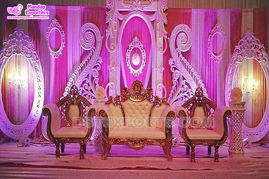Exclusive FRP Backdrop Frames Decoration