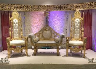Gorgeous Wedding King Queen Lion Chair with Sofa Gorgeous Wedding King Queen Lion Chair with Sofa