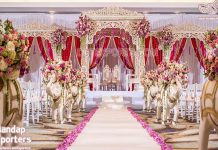 Maharaja Haveli Style Wedding Mandap Sydney