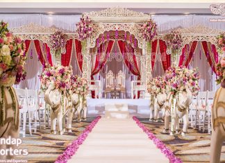 Maharaja Haveli Style Wedding Mandap Sydney