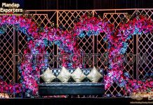 Modern Wedding Backdrop Candle Walls Decor Modern Wedding Backdrop Candle Walls Decor