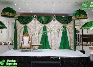 Perfect Mehndi Function Theme Backdrop Decoration