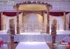 Royal Twisted Pillars Wooden Wedding Mandap Royal Twisted Pillars Wooden Wedding Mandap