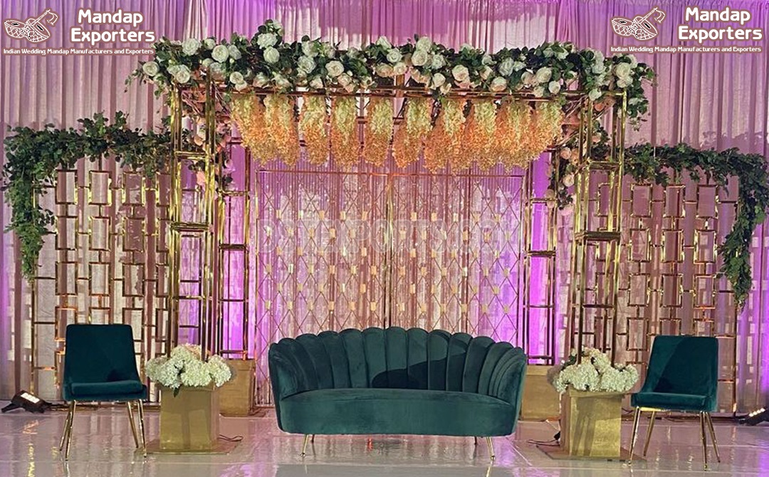 Trending Metal Mandap Chuppah for Wedding 