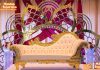 Wholesale Flower Design Wedding Metal Frame