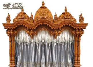 Wooden Large Size Temple For Home Decor Wooden Large Size Temple For Home Decor