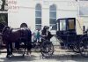British Style Black Landau Horse Carriages British Style Black Landau Horse Carriages