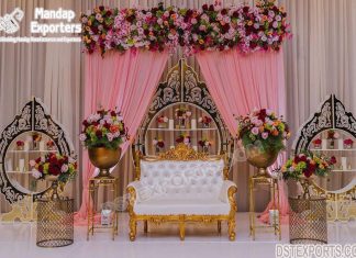 Elegant Look Wedding Backdrop Frame For Stage Elegant Look Wedding Backdrop Frame For Stage