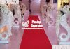 Elegant Wedding White Flower Pot/ Pillars Elegant Wedding White Flower Pot/ Pillars