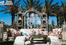 Exclusive White Metal Gate Frame For Wedding Exclusive White Metal Gate Frame For Wedding