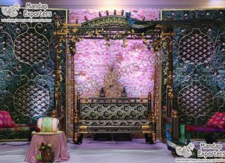Grand Reception Stage Candle Wall Decoration Grand Reception Stage Candle Wall Decoration