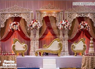 Maharaja Style Wedding Stage Decoration Maharaja Style Wedding Stage Decoration