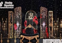 Modern Wedding Event Stage Metal Frames Modern Wedding Event Stage Metal Frames
