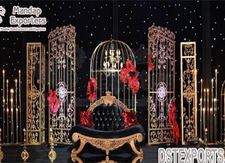 Modern Wedding Event Stage Metal Frames Modern Wedding Event Stage Metal Frames