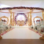 Premium Wood Mayur Base Wedding Mandap