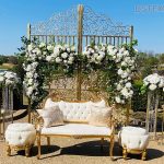 Romantic Style Metal Frame Wedding Arch