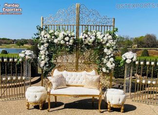 Romantic Style Metal Frame Wedding Arch Romantic Style Metal Frame Wedding Arch