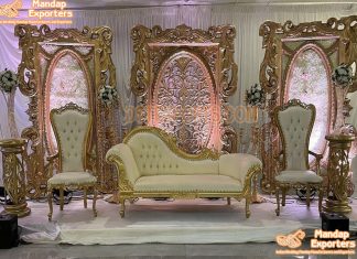 Royal Wedding Stage Italian Furniture Set Royal Wedding Stage Italian Furniture Set