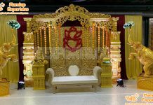 Tamil Wedding Ganesha Theme Stage Setup Tamil Wedding Ganesha Theme Stage Setup