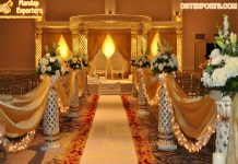 Traditional Indian Wedding Lighted Pillars Mandap Traditional Indian Wedding Lighted Pillars Mandap