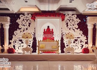 Big Fiber Paisleys Style Wedding Frame Decoration Big Fiber Paisleys Style Wedding Frame Decoration