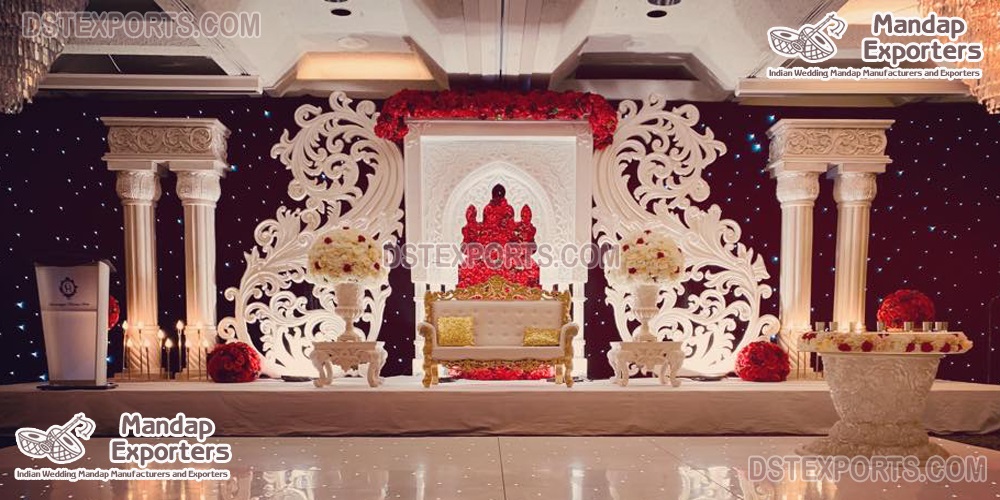 Big Fiber Paisleys Style Wedding Frame Decoration