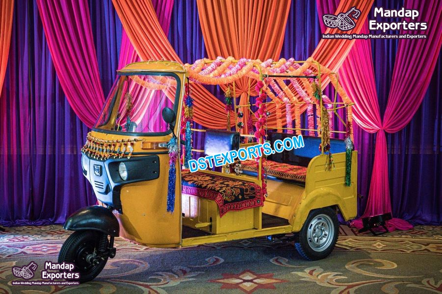 Buy Auto Rickshaw For Wedding Photoshoot  