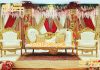 Designer Wedding Stage Loveseat For Bride Groom Designer Wedding Stage Loveseat For Bride Groom