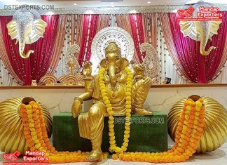 Diving Lord Ganesha Statues for Wedding Decor Diving Lord Ganesha Statues for Wedding Decor