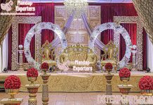 Gorgeous Indian Wedding Stage Decoration Gorgeous Indian Wedding Stage Decoration